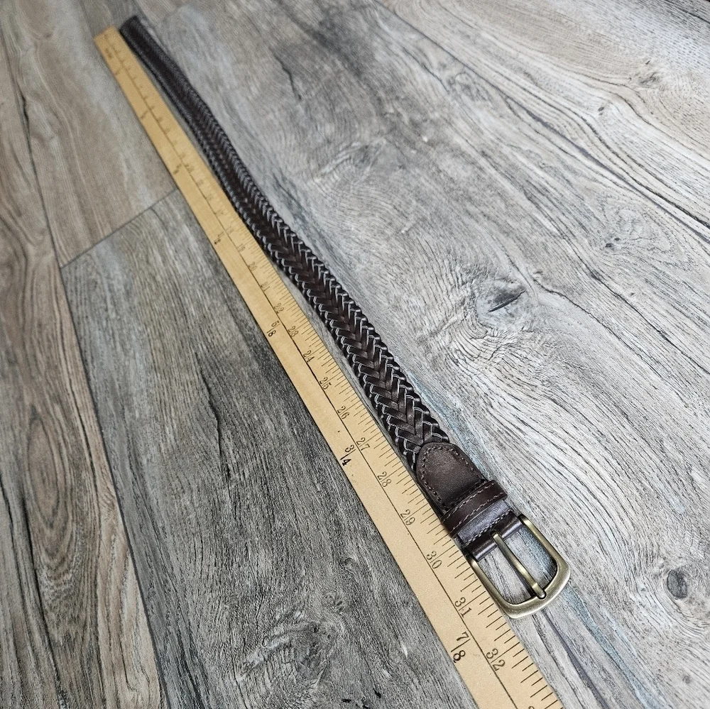 Brown Braided Belt, Kids
